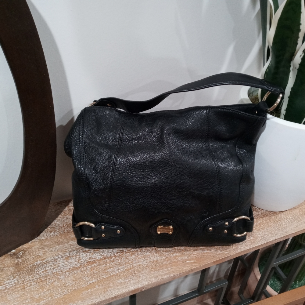 MICHAEL KORS Black Leather Bag/Purse